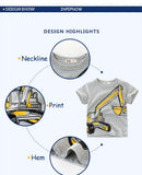 INPEPNOW 2020 Children's T-shirt for Boys T Shirt Car Cotton Tops Child T-shirts for Girls Kids Boy Tshirt Birthday T-shirt