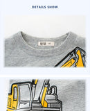 INPEPNOW 2020 Children's T-shirt for Boys T Shirt Car Cotton Tops Child T-shirts for Girls Kids Boy Tshirt Birthday T-shirt