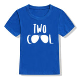 2 Year Old Kid Birthday Tshirt Two Cool Print Funny Toddler Boys Girls Short Sleeve Party T-shirt Children Cute T Shirt Clothes
