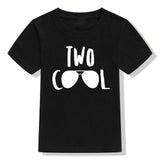 2 Year Old Kid Birthday Tshirt Two Cool Print Funny Toddler Boys Girls Short Sleeve Party T-shirt Children Cute T Shirt Clothes