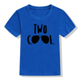 2 Year Old Kid Birthday Tshirt Two Cool Print Funny Toddler Boys Girls Short Sleeve Party T-shirt Children Cute T Shirt Clothes