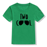 2 Year Old Kid Birthday Tshirt Two Cool Print Funny Toddler Boys Girls Short Sleeve Party T-shirt Children Cute T Shirt Clothes