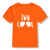 2 Year Old Kid Birthday Tshirt Two Cool Print Funny Toddler Boys Girls Short Sleeve Party T-shirt Children Cute T Shirt Clothes
