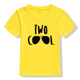 2 Year Old Kid Birthday Tshirt Two Cool Print Funny Toddler Boys Girls Short Sleeve Party T-shirt Children Cute T Shirt Clothes
