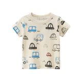 INPEPNOW 2020 Children's T-shirt for Boys T Shirt Car Cotton Tops Child T-shirts for Girls Kids Boy Tshirt Birthday T-shirt