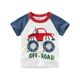 INPEPNOW 2020 Children's T-shirt for Boys T Shirt Car Cotton Tops Child T-shirts for Girls Kids Boy Tshirt Birthday T-shirt