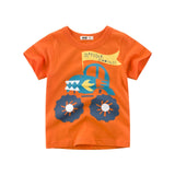 INPEPNOW 2020 Children's T-shirt for Boys T Shirt Car Cotton Tops Child T-shirts for Girls Kids Boy Tshirt Birthday T-shirt