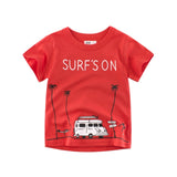 INPEPNOW 2020 Children's T-shirt for Boys T Shirt Car Cotton Tops Child T-shirts for Girls Kids Boy Tshirt Birthday T-shirt