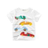 INPEPNOW 2020 Children's T-shirt for Boys T Shirt Car Cotton Tops Child T-shirts for Girls Kids Boy Tshirt Birthday T-shirt