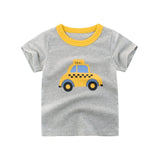 INPEPNOW 2020 Children's T-shirt for Boys T Shirt Car Cotton Tops Child T-shirts for Girls Kids Boy Tshirt Birthday T-shirt