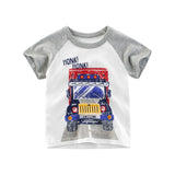 INPEPNOW 2020 Children's T-shirt for Boys T Shirt Car Cotton Tops Child T-shirts for Girls Kids Boy Tshirt Birthday T-shirt