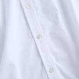 Withered England Style Office Lady Simple Fashion Poplin Solid White Blouse Women Blusas Mujer De Moda 2020 Shirt Women Tops