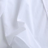 Withered England Style Office Lady Simple Fashion Poplin Solid White Blouse Women Blusas Mujer De Moda 2020 Shirt Women Tops
