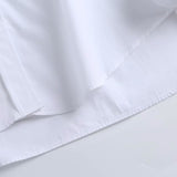 Withered England Style Office Lady Simple Fashion Poplin Solid White Blouse Women Blusas Mujer De Moda 2020 Shirt Women Tops