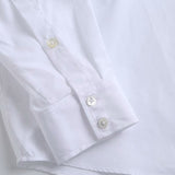 Withered England Style Office Lady Simple Fashion Poplin Solid White Blouse Women Blusas Mujer De Moda 2020 Shirt Women Tops