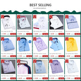 High Quality Non-ironing Men Dress Shirt Short Sleeve New Solid Male Clothing Fit Business Shirts White Blue Navy Black Red