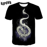 2021Jurassic World Fallen Kingdom Cool Dinosaur Head 3D Print T shirt Boys and girls Hiphop Tee Tshirt Boy color Clothes Drop