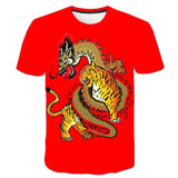 2021Jurassic World Fallen Kingdom Cool Dinosaur Head 3D Print T shirt Boys and girls Hiphop Tee Tshirt Boy color Clothes Drop