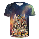 2021Jurassic World Fallen Kingdom Cool Dinosaur Head 3D Print T shirt Boys and girls Hiphop Tee Tshirt Boy color Clothes Drop