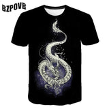 2021Jurassic World Fallen Kingdom Cool Dinosaur Head 3D Print T shirt Boys and girls Hiphop Tee Tshirt Boy color Clothes Drop