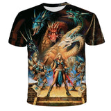 2021Jurassic World Fallen Kingdom Cool Dinosaur Head 3D Print T shirt Boys and girls Hiphop Tee Tshirt Boy color Clothes Drop