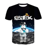 Teens Minecrαft Children Boys T shirt Summer Kid zombie 3D Cartoon Streetwear hip-hop TShirts The Game Boys Tops 4-14Years  Tees