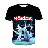 Teens Minecrαft Children Boys T shirt Summer Kid zombie 3D Cartoon Streetwear hip-hop TShirts The Game Boys Tops 4-14Years  Tees