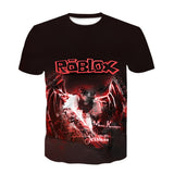 Teens Minecrαft Children Boys T shirt Summer Kid zombie 3D Cartoon Streetwear hip-hop TShirts The Game Boys Tops 4-14Years  Tees