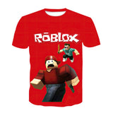 Teens Minecrαft Children Boys T shirt Summer Kid zombie 3D Cartoon Streetwear hip-hop TShirts The Game Boys Tops 4-14Years  Tees