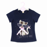 2021 Summer New Boys T Shirt Children's Cotton Tops Tees Baby Kids Cartoon Car Printed Outwear 2-8 Year Clothes Tops Clothing