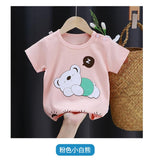 Children T Shirt for Kids Cotton T Shirt Summer Clothes Print Cartoon T Shirt Man Shirt Clothes Kids Clothes Girls and Boys