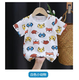 Children T Shirt for Kids Cotton T Shirt Summer Clothes Print Cartoon T Shirt Man Shirt Clothes Kids Clothes Girls and Boys