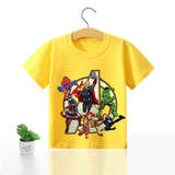 Avengers Marvel Children T-shirt Iron Man Short Sleeve Boys Kids 100%cotton Printing Spider Man Clothes Top Tee Birthday Gift