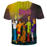Doo Harajuku Sexy Dog 3D  Printing T-Shirt Boys Girls Tee Anime Graphics Kids Pattern Children's Baby O-Neck Top Summer Clothes