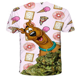 Doo Harajuku Sexy Dog 3D  Printing T-Shirt Boys Girls Tee Anime Graphics Kids Pattern Children's Baby O-Neck Top Summer Clothes