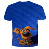 Doo Harajuku Sexy Dog 3D  Printing T-Shirt Boys Girls Tee Anime Graphics Kids Pattern Children's Baby O-Neck Top Summer Clothes