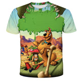 Doo Harajuku Sexy Dog 3D  Printing T-Shirt Boys Girls Tee Anime Graphics Kids Pattern Children's Baby O-Neck Top Summer Clothes
