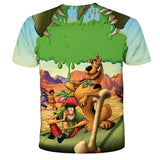Doo Harajuku Sexy Dog 3D  Printing T-Shirt Boys Girls Tee Anime Graphics Kids Pattern Children's Baby O-Neck Top Summer Clothes
