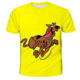Doo Harajuku Sexy Dog 3D  Printing T-Shirt Boys Girls Tee Anime Graphics Kids Pattern Children's Baby O-Neck Top Summer Clothes