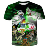 Doo Harajuku Sexy Dog 3D  Printing T-Shirt Boys Girls Tee Anime Graphics Kids Pattern Children's Baby O-Neck Top Summer Clothes