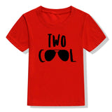 2 Year Old Kid Birthday Tshirt Two Cool Print Funny Toddler Boys Girls Short Sleeve Party T-shirt Children Cute T Shirt Clothes