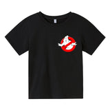Boys Funny Ghostbusters Game Cotton Print T Shirt Cartoon Short Sleeve Children T-shirts Summer Kid Girl Tops Baby Clothes 3-14y