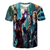2021 year Hulk T-shirt boys Clothing fashion 3D Children's T-shirt Boys short sleeve shirt girls T-shirt  Clothing 4-14 year old