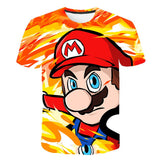 Latest Harajuku Classic games Super Mαrio child Boys and girls t shirt Super- Bros 3D t-shirt hip hop tshirt streetwear Top