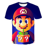 Latest Harajuku Classic games Super Mαrio child Boys and girls t shirt Super- Bros 3D t-shirt hip hop tshirt streetwear Top