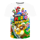 Latest Harajuku Classic games Super Mαrio child Boys and girls t shirt Super- Bros 3D t-shirt hip hop tshirt streetwear Top