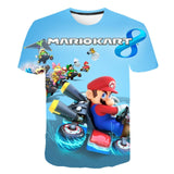 Latest Harajuku Classic games Super Mαrio child Boys and girls t shirt Super- Bros 3D t-shirt hip hop tshirt streetwear Top