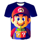 Latest Harajuku Classic games Super Mαrio child Boys and girls t shirt Super- Bros 3D t-shirt hip hop tshirt streetwear Top