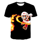 Latest Harajuku Classic games Super Mαrio child Boys and girls t shirt Super- Bros 3D t-shirt hip hop tshirt streetwear Top