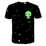 3D Cartoon Dinosaur Kids T-Shirt Cute Dinosaur Boys Girls Tops 3D kPrinted Cartoon Tee Summer Short Sleeve Children Cloth 4-14T